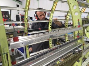 BL688 Fuselage Frames - Parnall Aircraft Company 