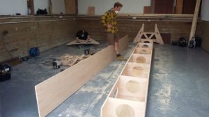 Work in the Panther Shed 