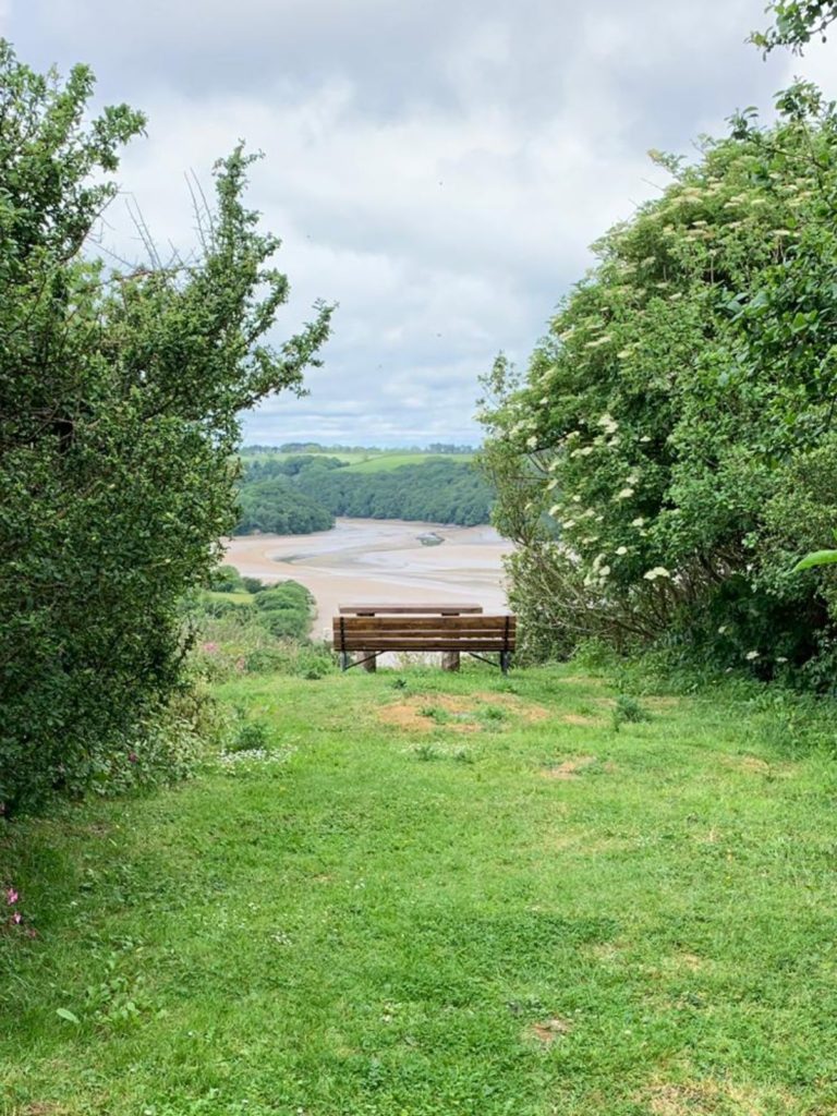 View point at Trelonk Farm
